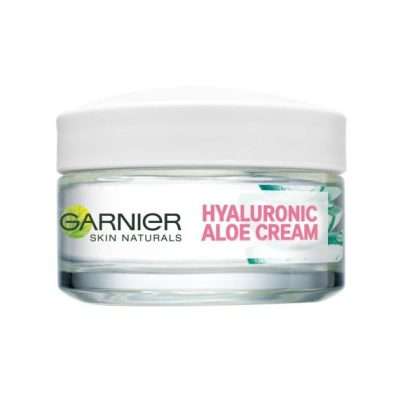 Garnier Skin Naturals Hyaluronic Aloe cremă nutritivă ușoară pentru pielea uscată și sensibilă 50ml