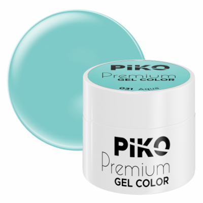 Gel UV color Piko, Premium, 5 g, 031 Aqua