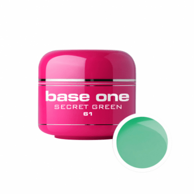 Gel UV color Base One, 5 g, secret green 61